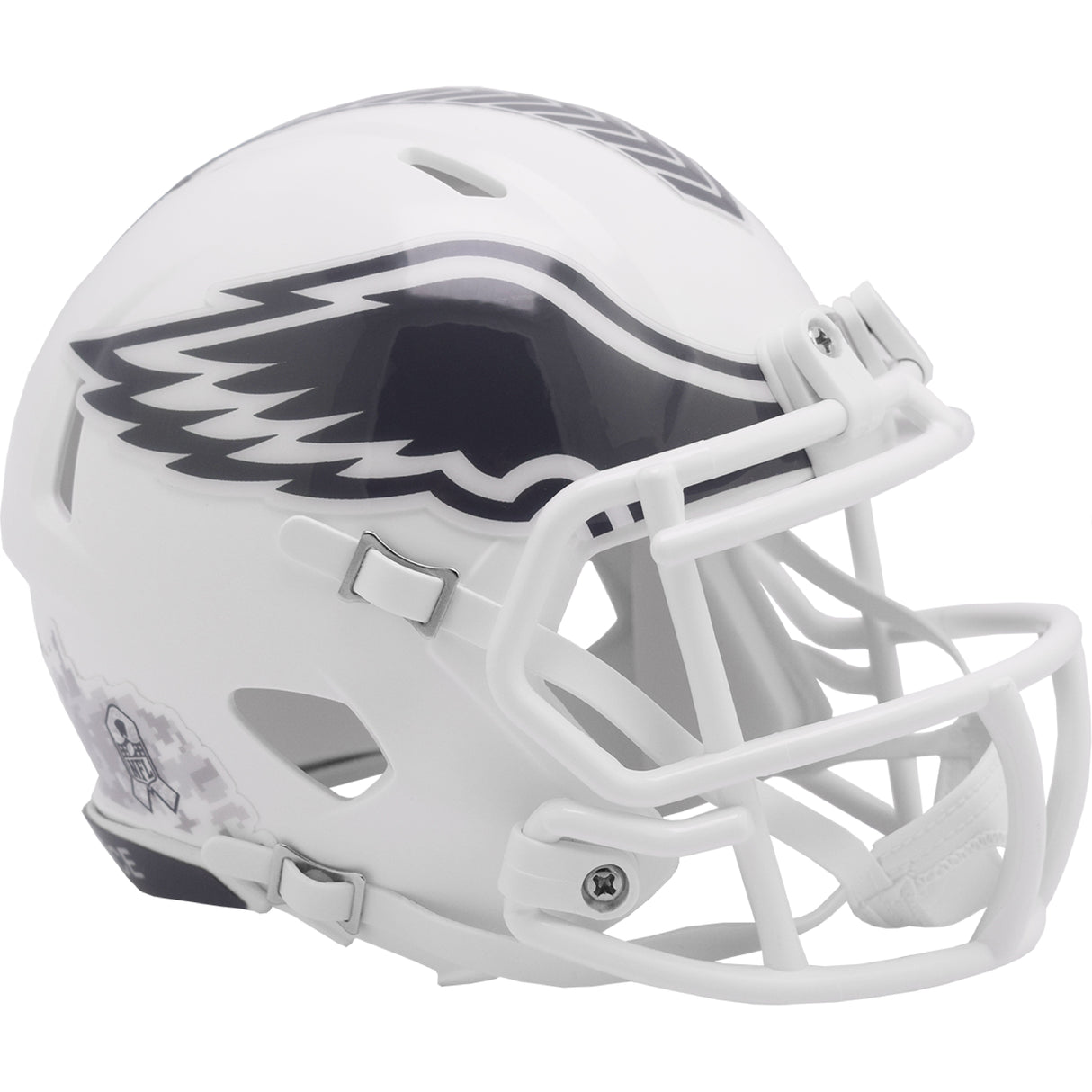 Philadelphia Eagles 2024 Salute to Service Riddell Speed mini Football Helmet NFL