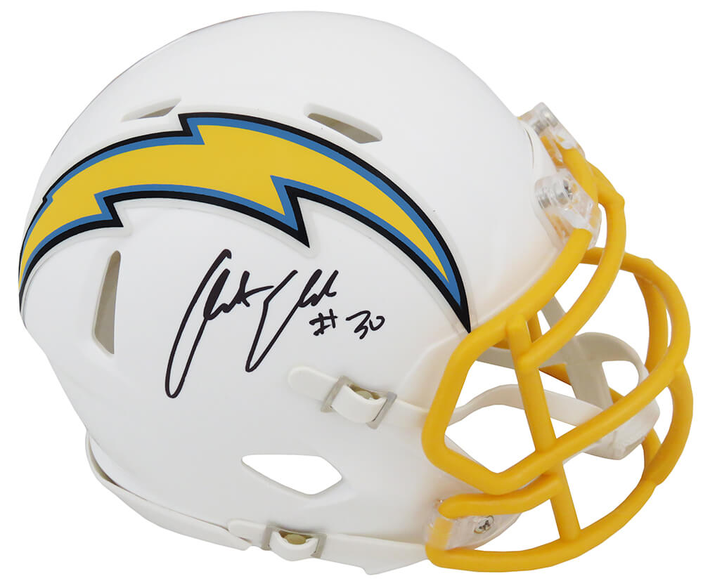 Austin Ekeler Signed Los Angeles Chargers 2019 Style Riddell Speed Mini Helmet