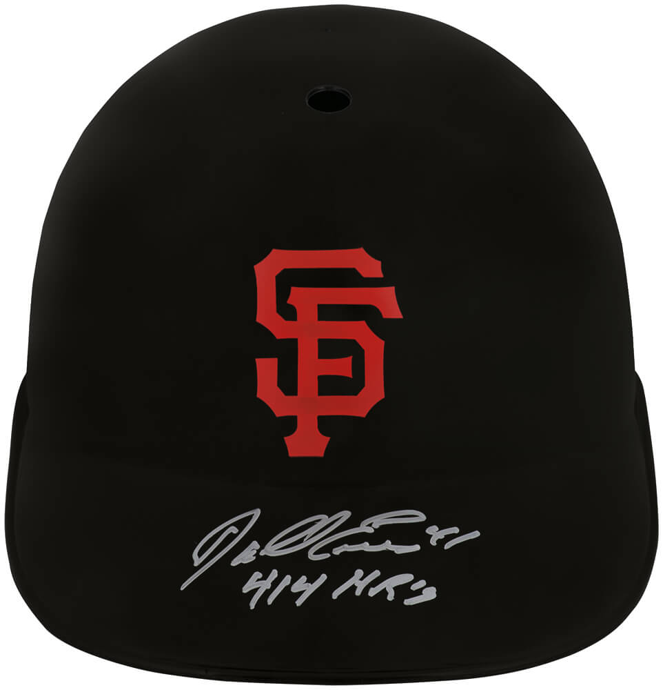 Darrell Evans Signed San Francisco Giants Souvenir Replica Batting Helmet w/414 HRs