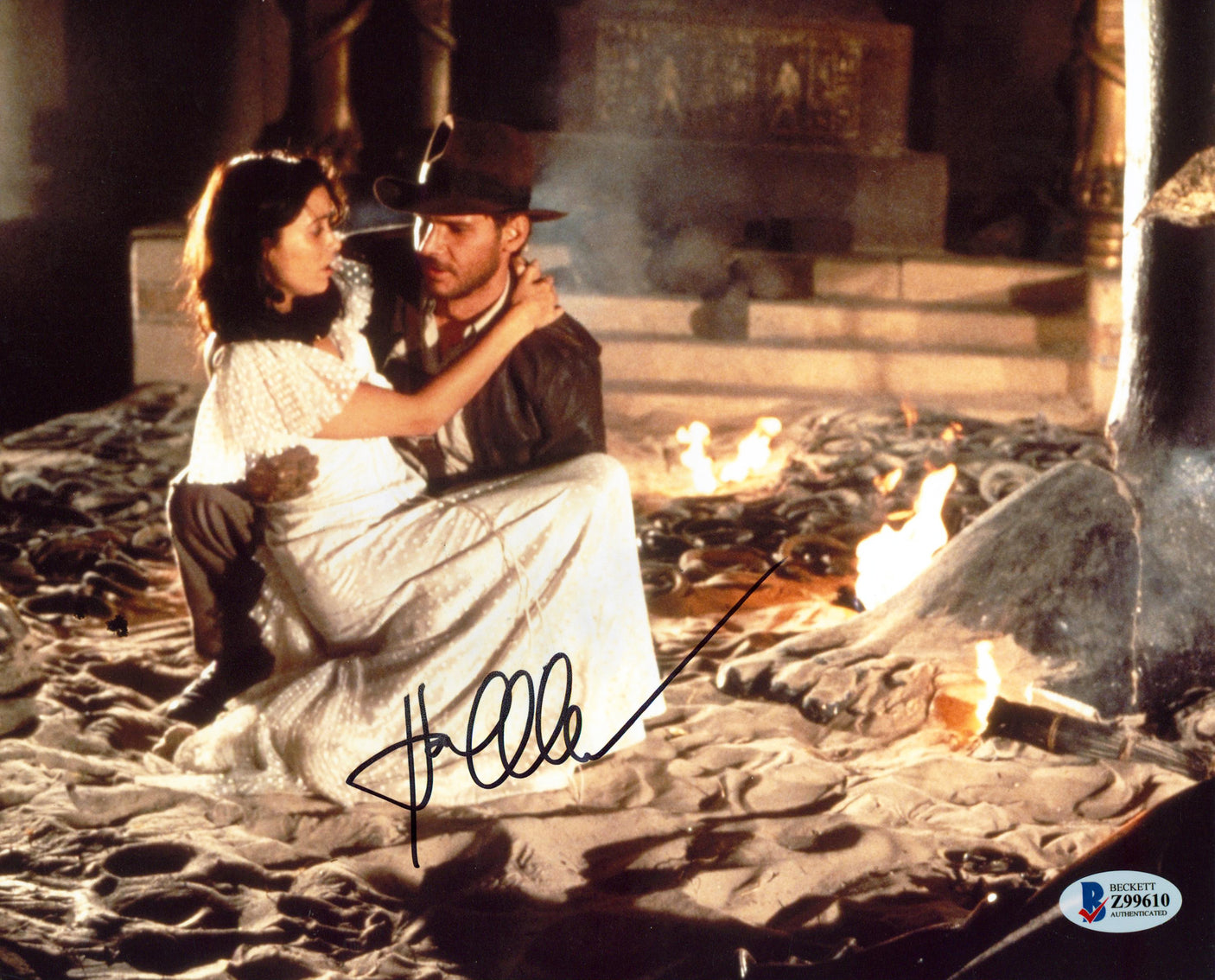Karen Allen Indiana Jones Raiders of the Lost Ark Signed 8x10 Photo BAS #Z99610