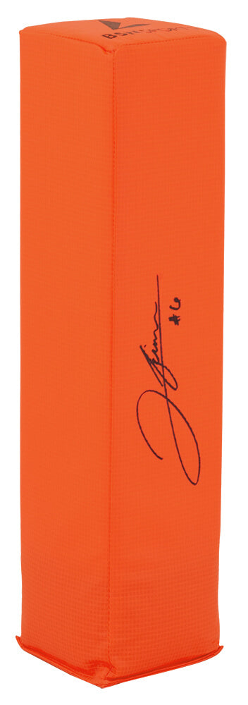 Jordan Faison Signed BSN Orange Endzone Football Pylon