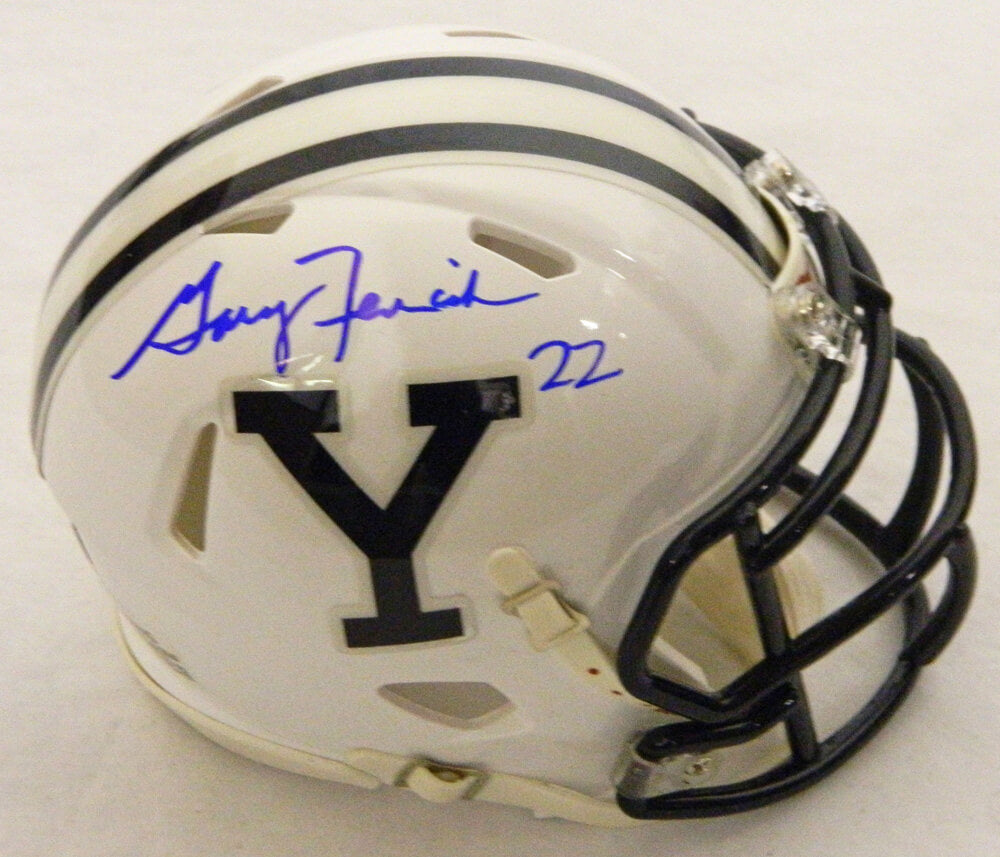 Gary Fencik Signed Yale Riddell Speed Mini Helmet