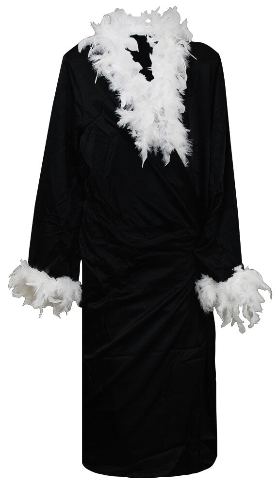 Ric Flair Signed Nature Boy Black Wrestling Full Length Robe - (JSA)