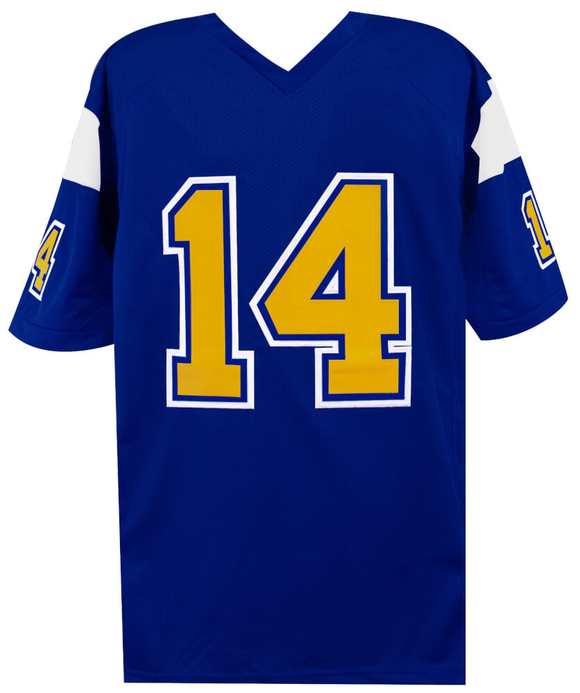 Dan Fouts Signed Navy Throwback Custom Football Jersey w/HOF'93