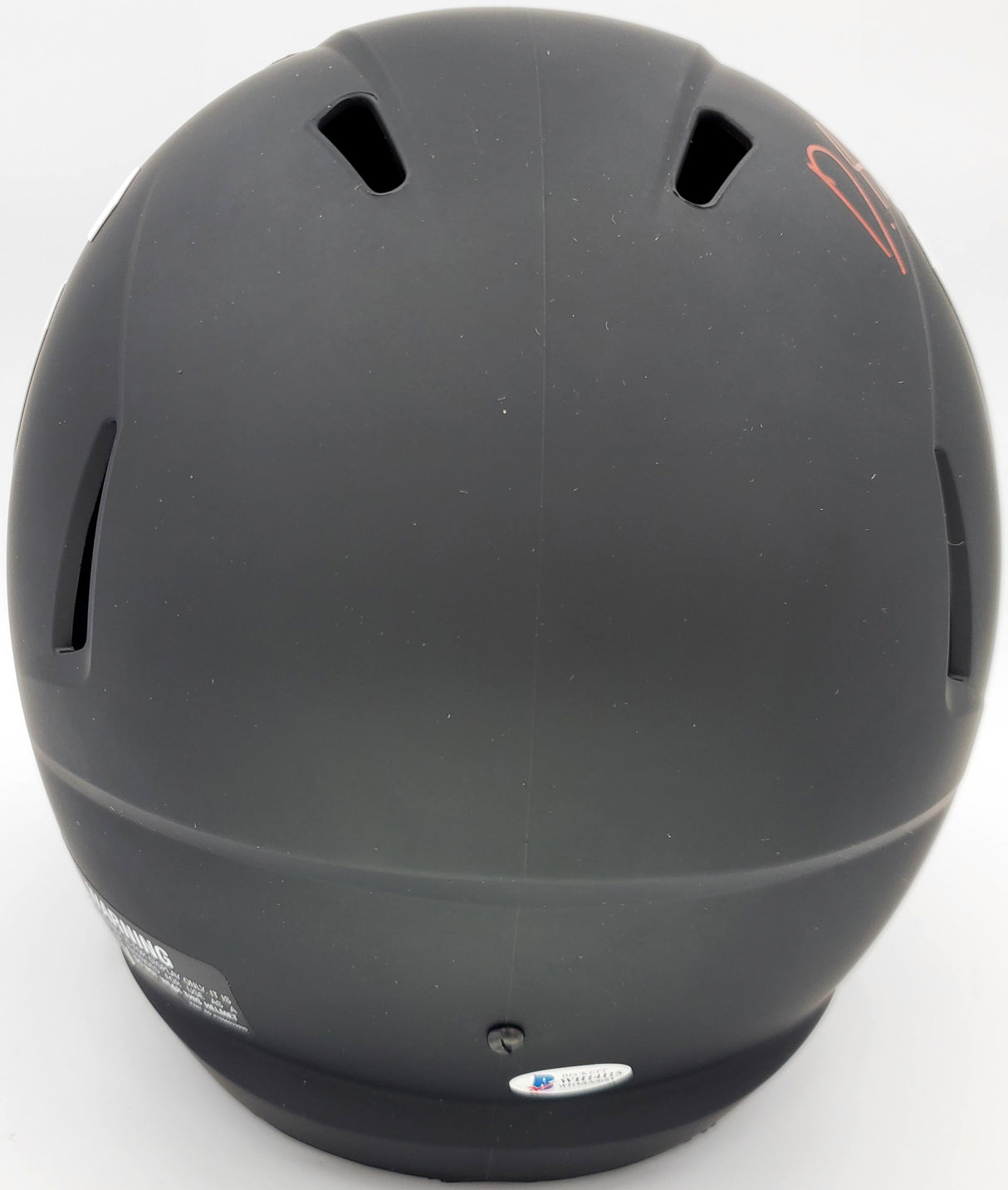 Devonta Smith Autographed Alabama Crimson Tide Eclipse Black Full Size Replica Speed Helmet "Heisman 2020" Beckett BAS Stock #191976