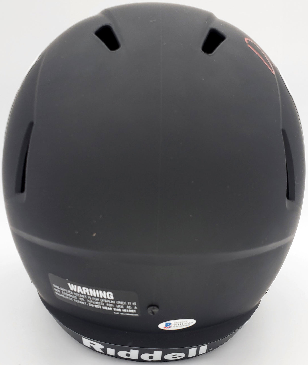 Devonta Smith Autographed Alabama Crimson Tide Eclipse Black Full Size Replica Speed Helmet Beckett BAS Stock #191975