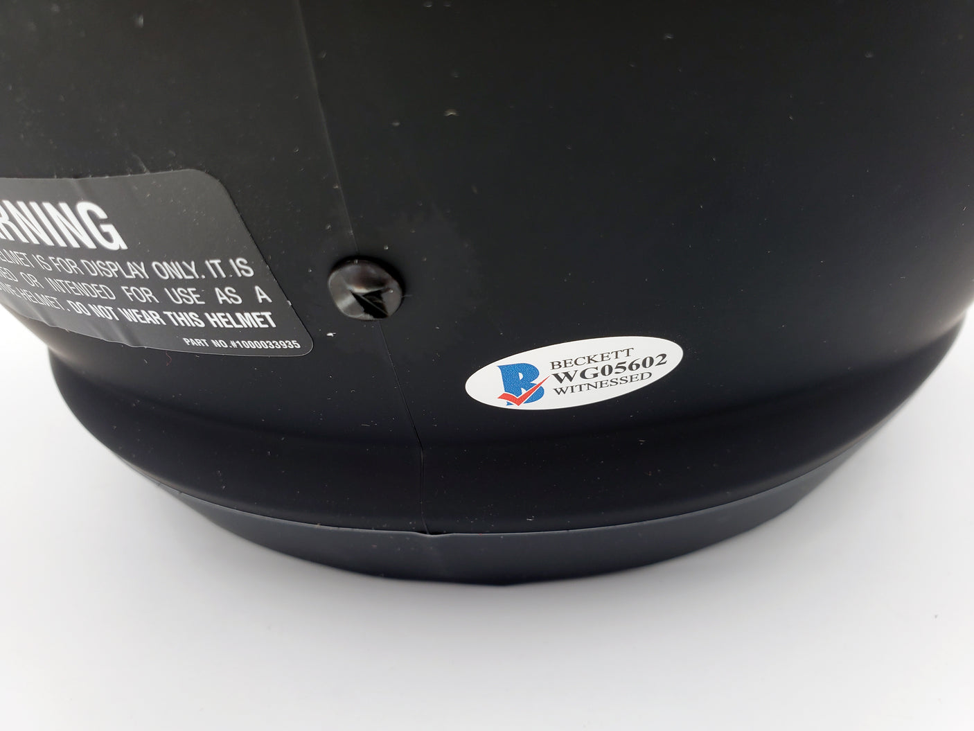 Tyreek Hill Autographed Kansas City Chiefs Eclipse Black Full Size Speed Replica Helmet Beckett BAS Stock #185952