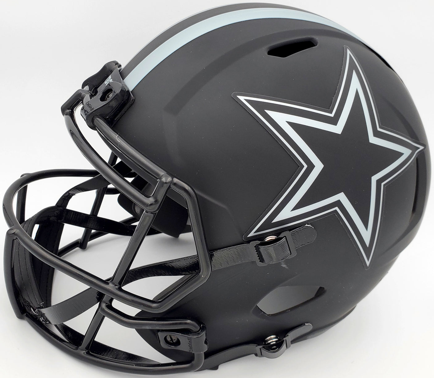 Tony Dorsett Autographed Eclipse Black Dallas Cowboys Full Size Speed Replica Helmet Beckett BAS Stock #185836