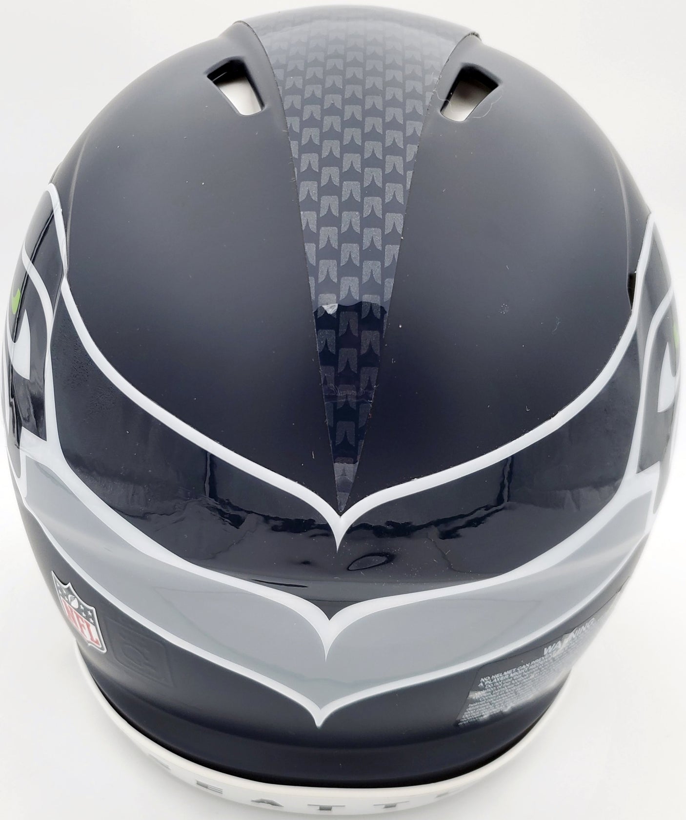 Unsigned Seattle Seahawks Blue Authentic Speed Full Size Helmet Stock #185356