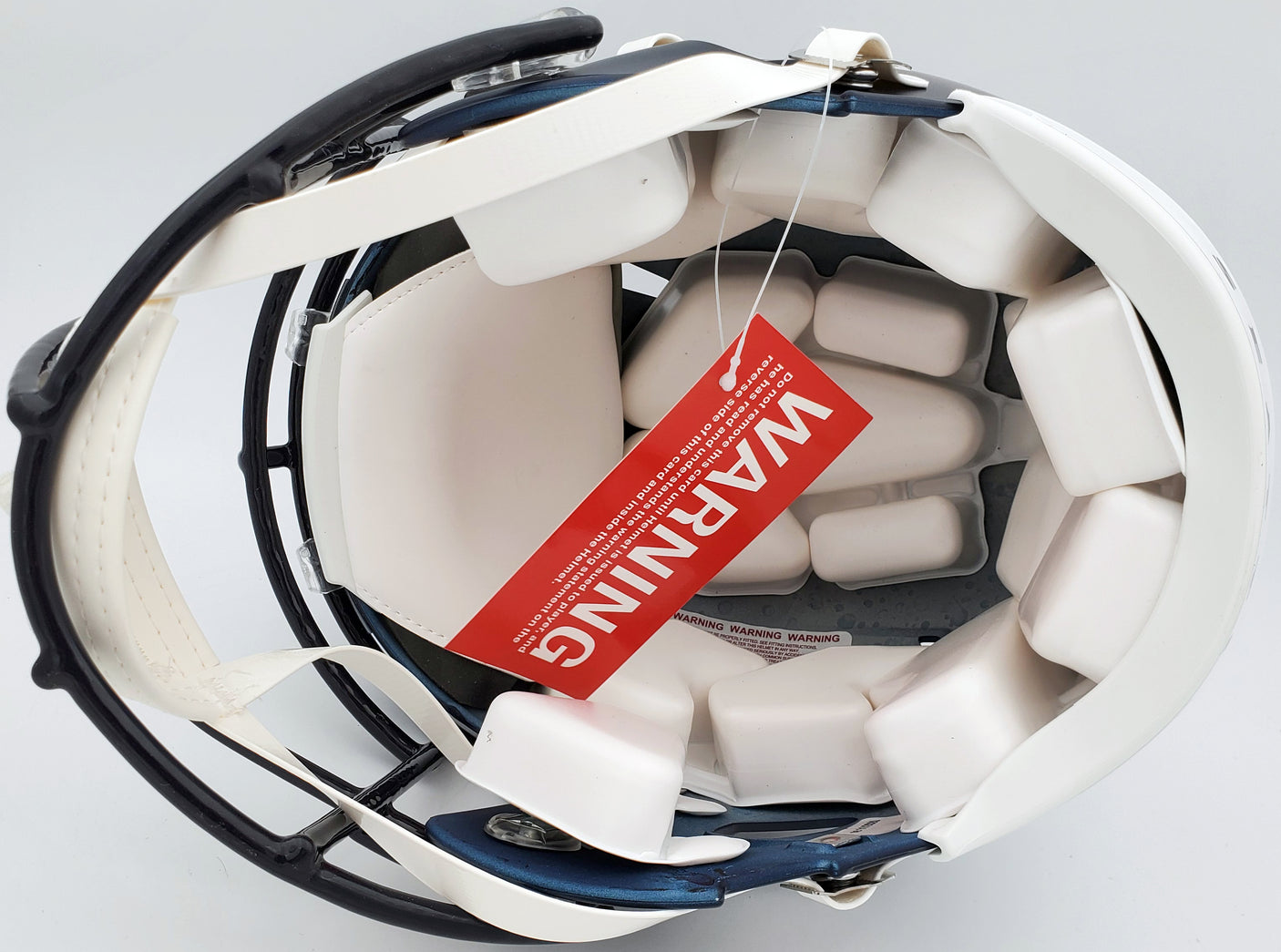 Unsigned Seattle Seahawks Blue Authentic Speed Full Size Helmet Stock #185356