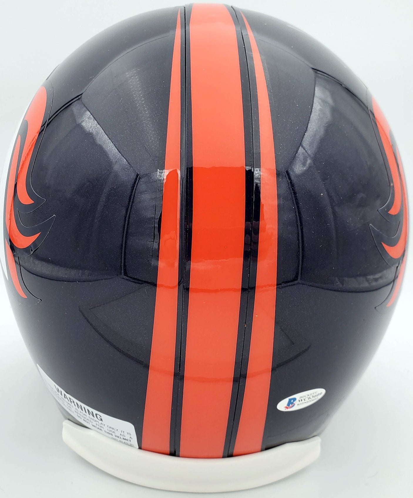 Steve Atwater Autographed Denver Broncos Full Size Replica Helmet Beckett BAS Stock #178094