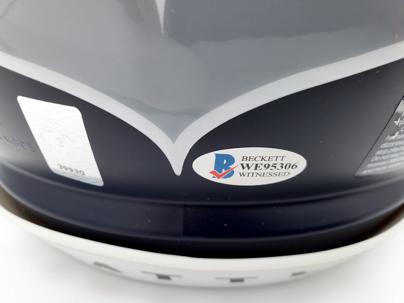 Russell Wilson Autographed Seattle Seahawks Full Size Speed Authentic Helmet In Green RW Holo Stock #145783