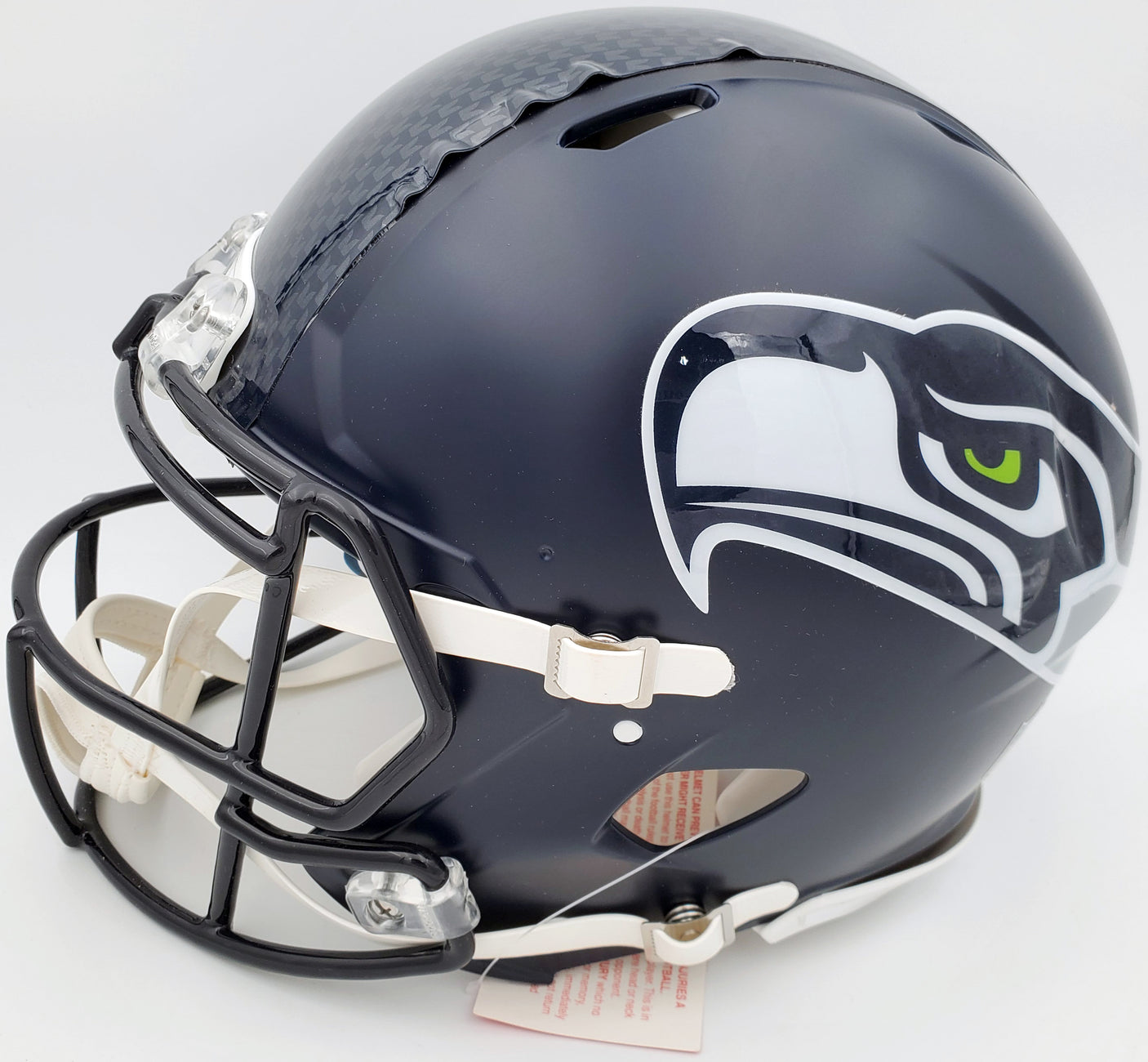 Russell Wilson Autographed Seattle Seahawks Full Size Speed Authentic Helmet In Green RW Holo Stock #145783