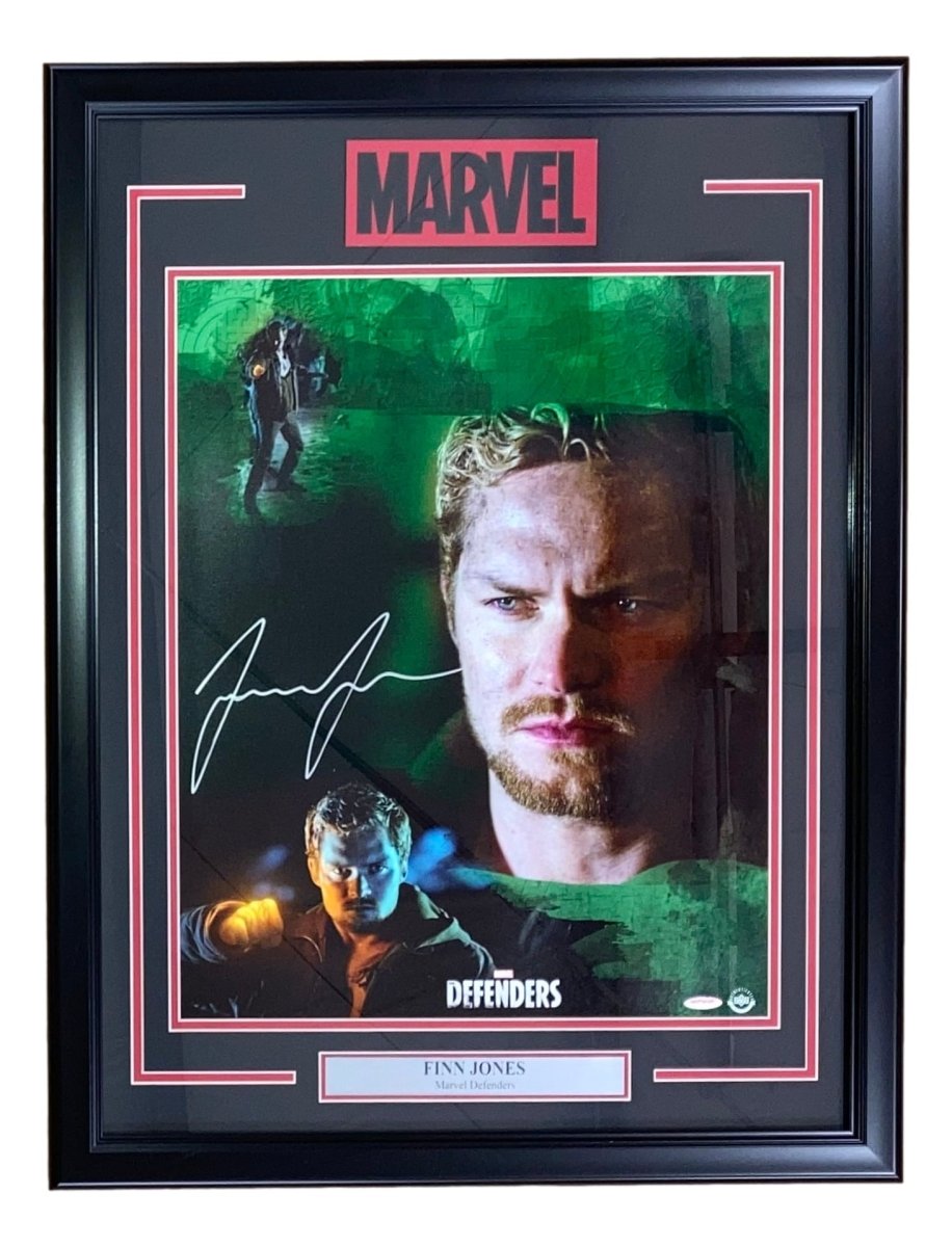 Finn Jones Signed Framed 16x20 Marvel Defenders Photo UDA - Sports Integrity