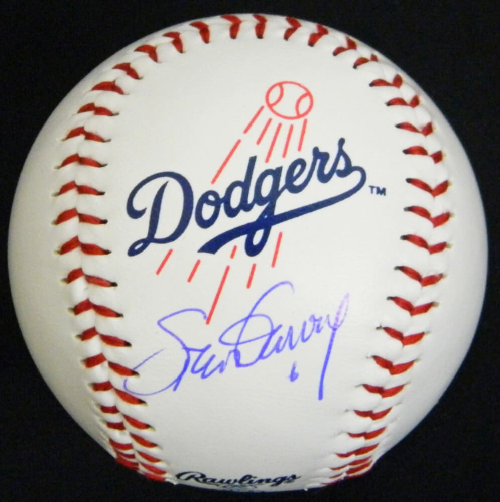 Steve Garvey Signed Los Angeles Dodgers Logo Baseball