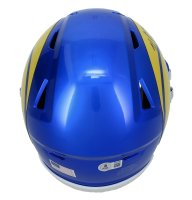 Matthew Stafford Autographed Los Angeles Rams Speedflex Midi Helmet Beckett Witnessed