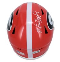 Matthew Stafford Autographed Georgia Bulldogs Speedflex Midi Helmet Beckett Witnessed