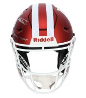 Aidan Fisher Autographed/Inscribed "2025 National Champs" Indiana Hoosiers National Champions Logo Speedflex Authentic Helmet Beckett Witnessed