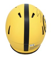 Jaylen Warren Autographed Pittsburgh Steelers RAVE Speed Authentic Helmet Beckett Witnessed