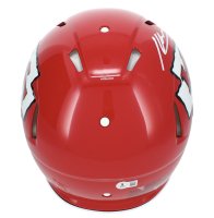 Kenneth Walker III Autographed Kansas City Chiefs 1963-73 Throwback Speed Authentic Helmet Beckett Witnessed