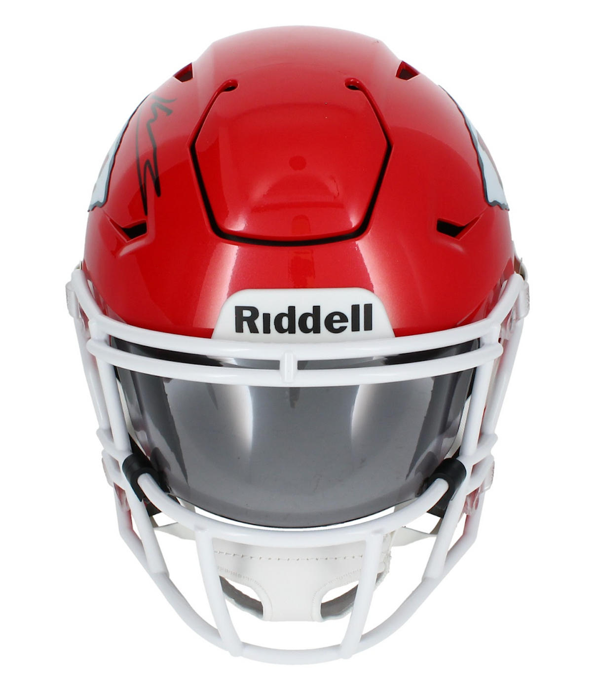 Kenneth Walker III Autographed Kansas City Chiefs Speedflex Midi Helmet Beckett Witnessed