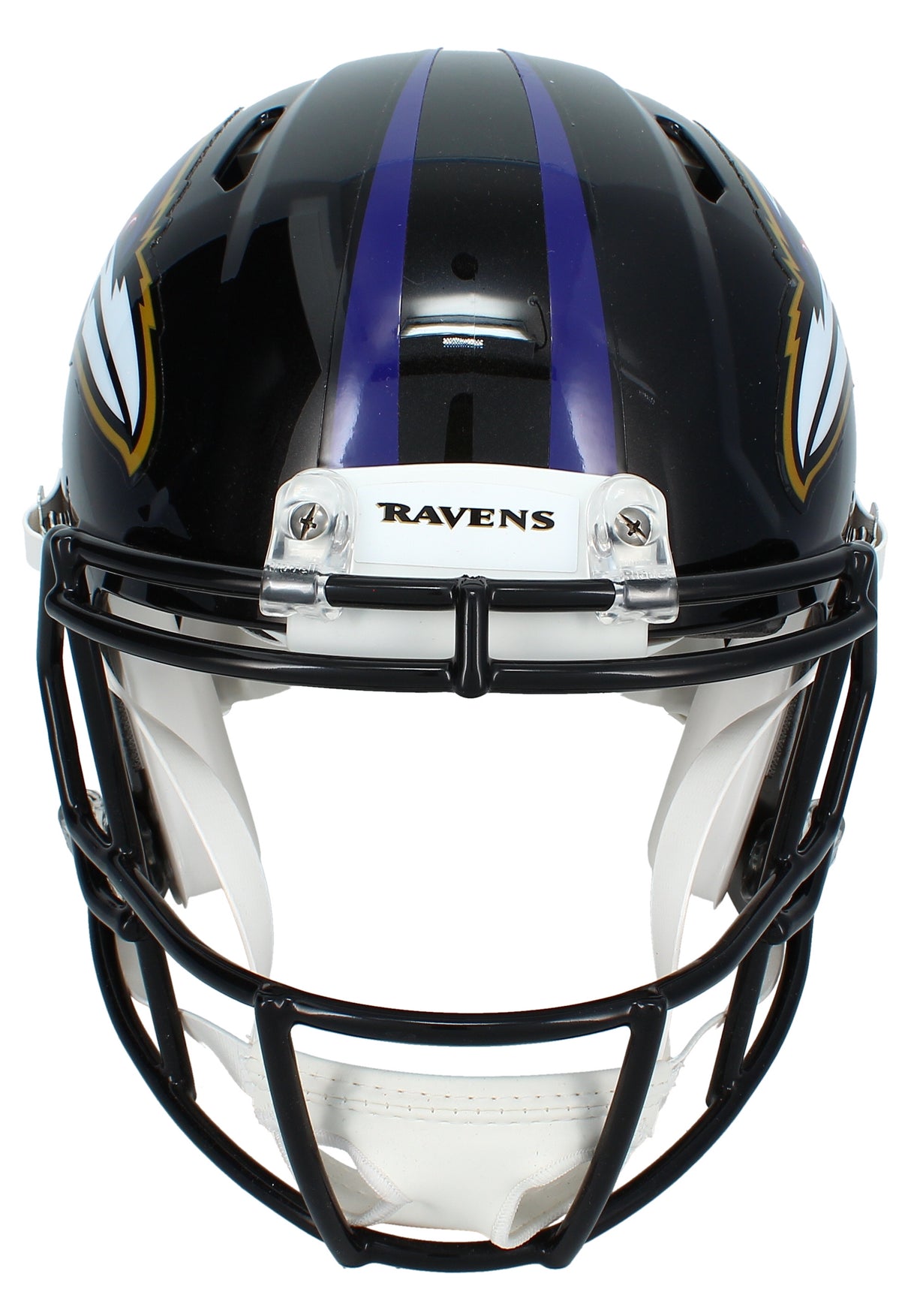 Zay Flowers Autographed Baltimore Ravens Speed Authentic Helmet Beckett Witnessed