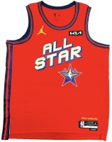 Shai Gilgeous-Alexander Autographed Red Nike 2025 NBA All-Star Game Swingman Jersey LE 50