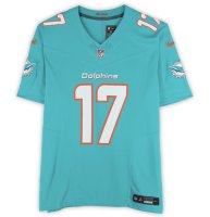 Jaylen Waddle Autographed Miami Dolphins Aqua Nike Vapor F.U.S.E. Limited Jersey Fanatics