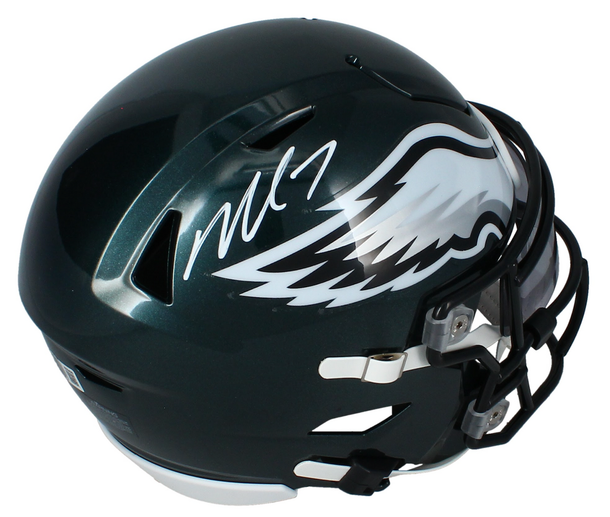 Michael Vick Autographed Philadelphia Eagles Speedflex Midi Helmet Beckett Witnessed