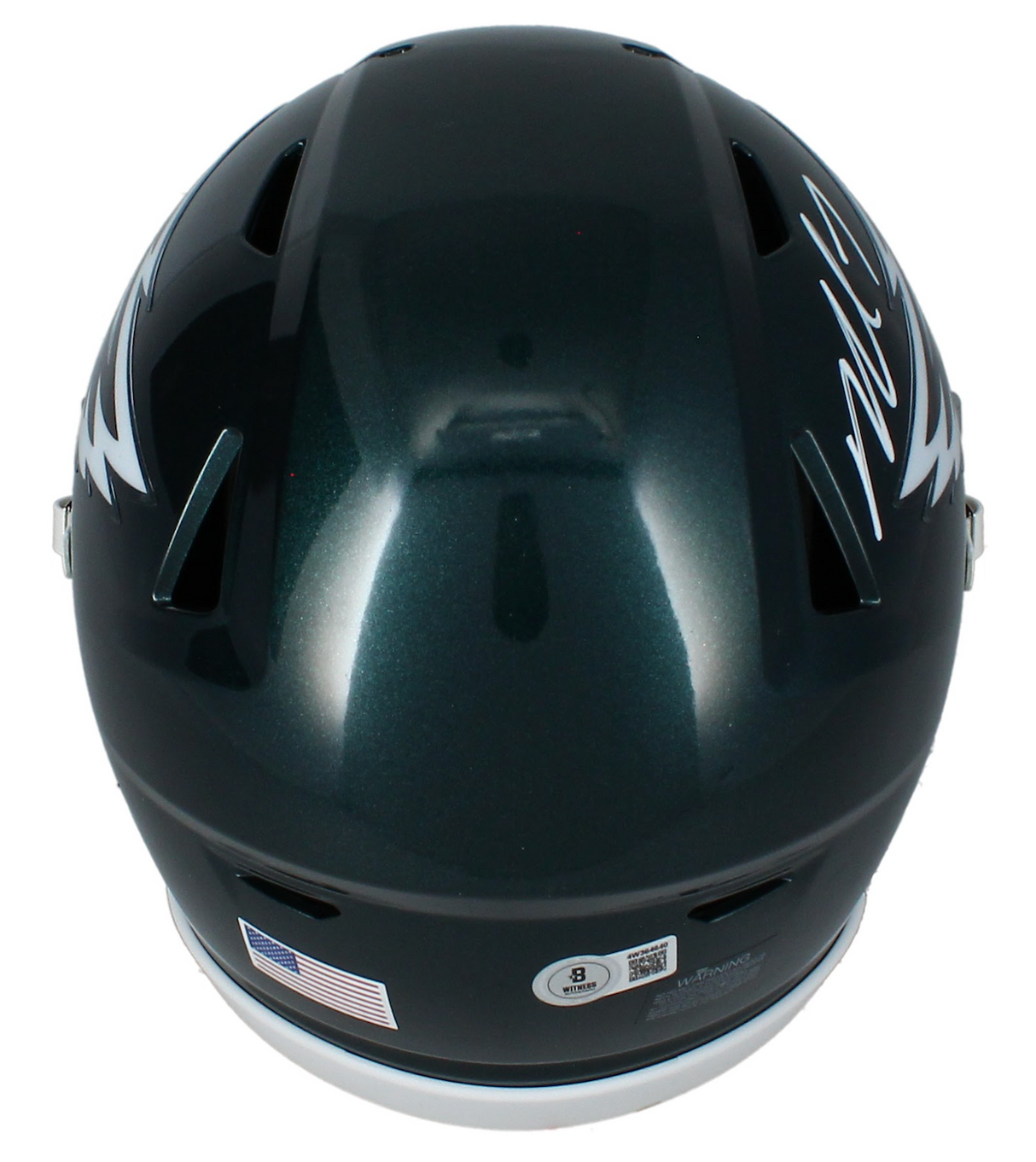 Michael Vick Autographed Philadelphia Eagles Speedflex Midi Helmet Beckett Witnessed