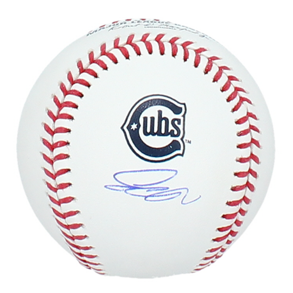 Pete Crow-Armstrong Autographed Chicago Cubs 2025 Alternate Logo Official MLB Baseball Fanatics