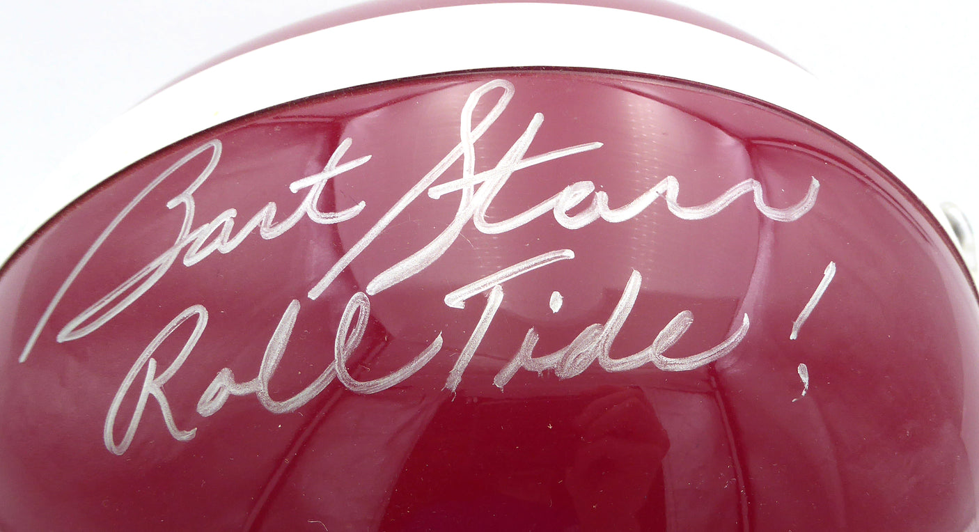 Bart Starr Autographed Alabama Crimson Tide Full Size Replica Helmet "Roll Tide" TriStar Holo #7103071