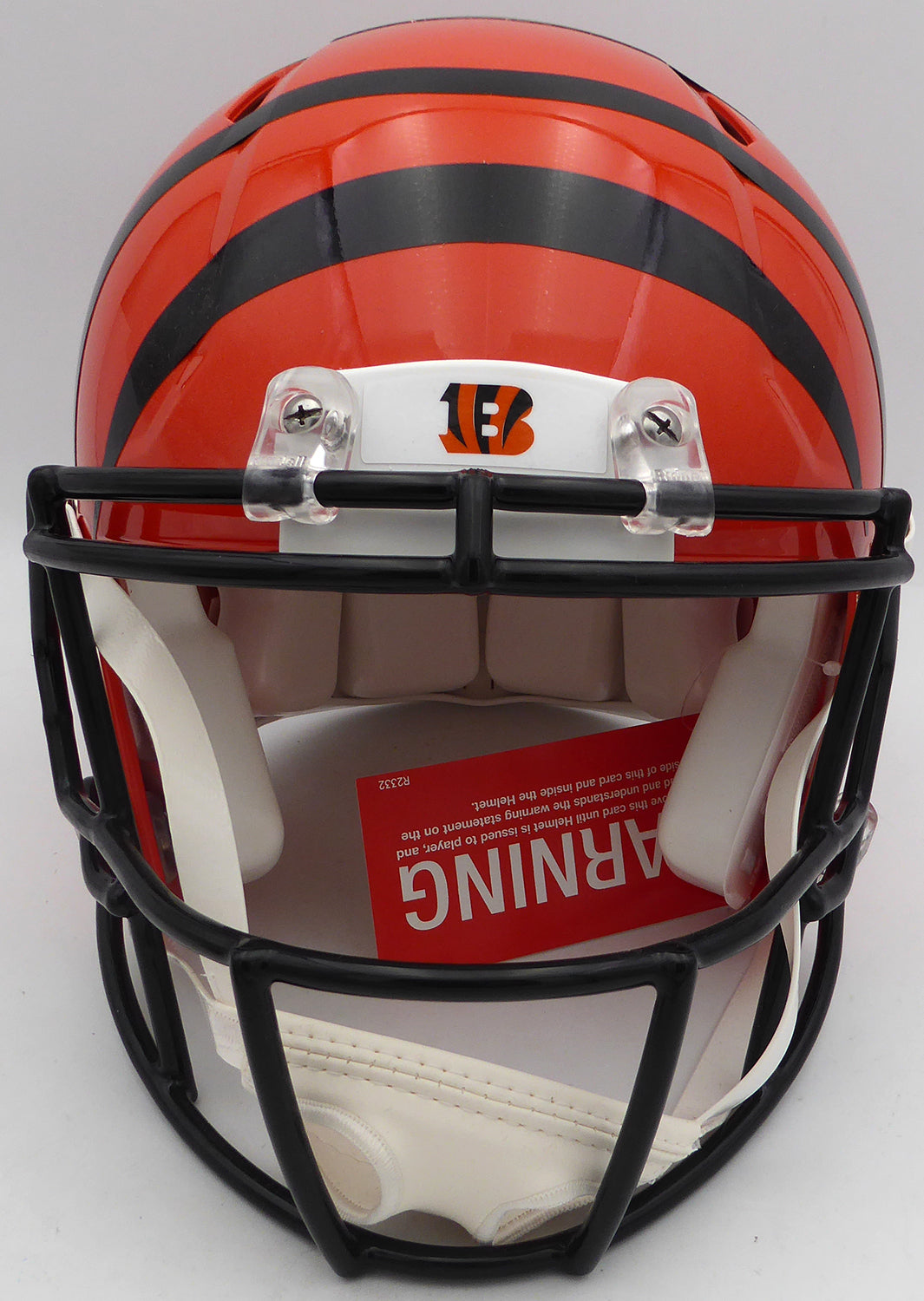 Ja'Marr Chase Autographed Cincinnati Bengals Full Size Authentic Helmet Beckett BAS Witness #3W056085