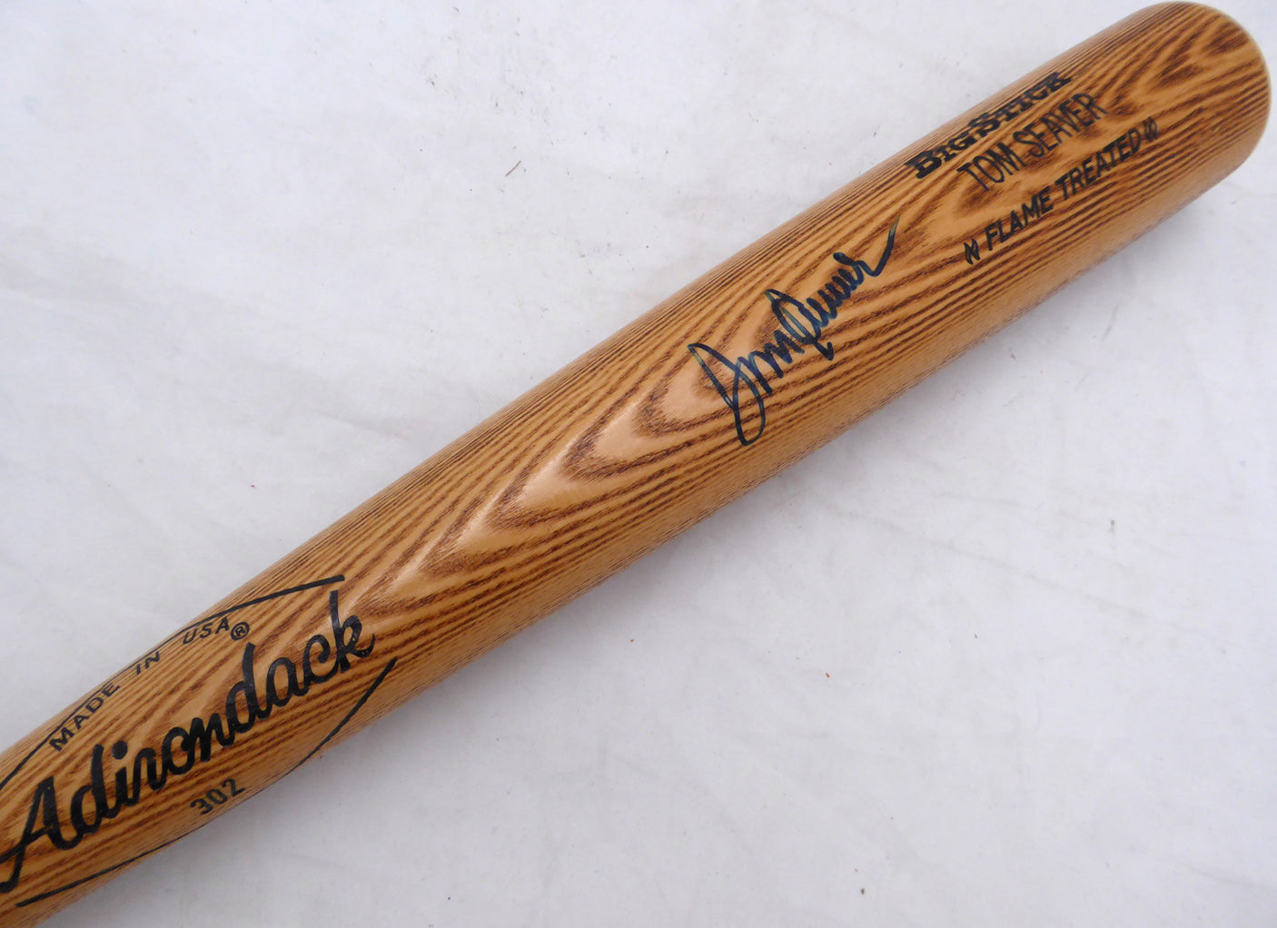 Tom Seaver Autographed Adirondack Bat New York Mets JSA #AK80235
