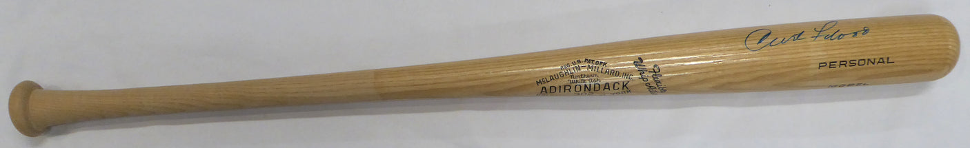 Curt Flood Autographed Adirondack Bat St. Louis Cardinals JSA #YY03207