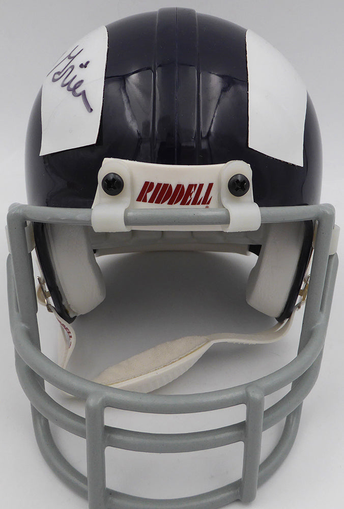 Rosey Grier Autographed Los Angeles Rams Mini Helmet PSA/DNA #2A10876