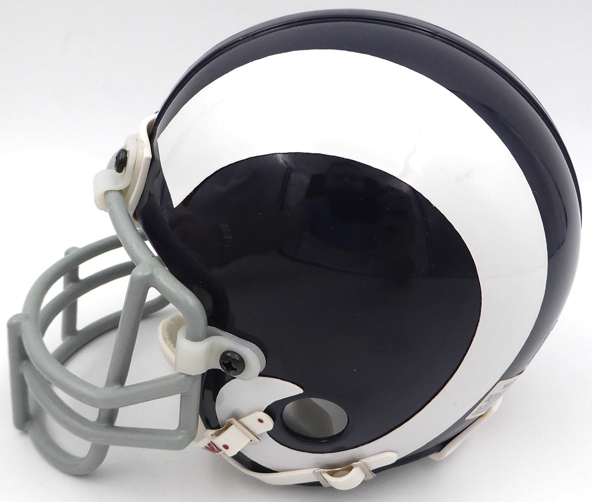 Rosey Grier Autographed Los Angeles Rams Mini Helmet PSA/DNA #2A10876