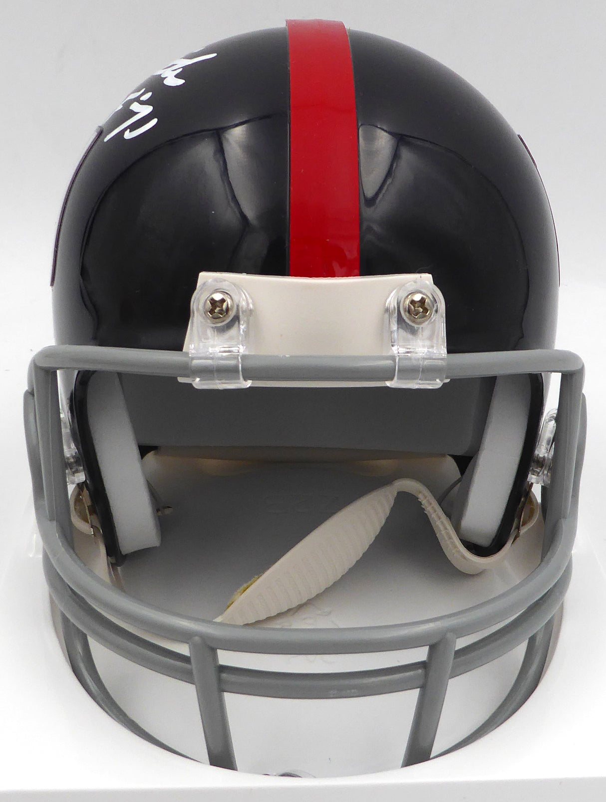 Y.A. Tittle Autographed New York Giants Mini Helmet "HOF 71" TriStar Holo #7745968