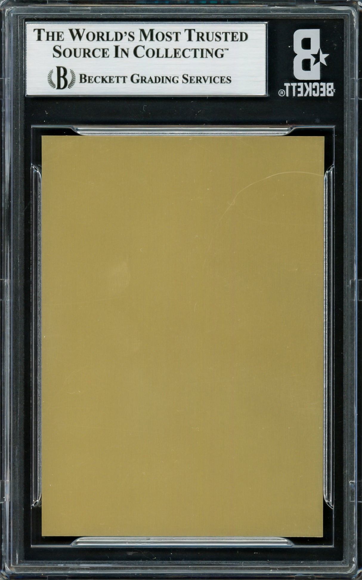 Carl Yastrzemski Autographed 1989 Hall of Fame Metallic Plaque Card Boston Red Sox Beckett BAS #16545855
