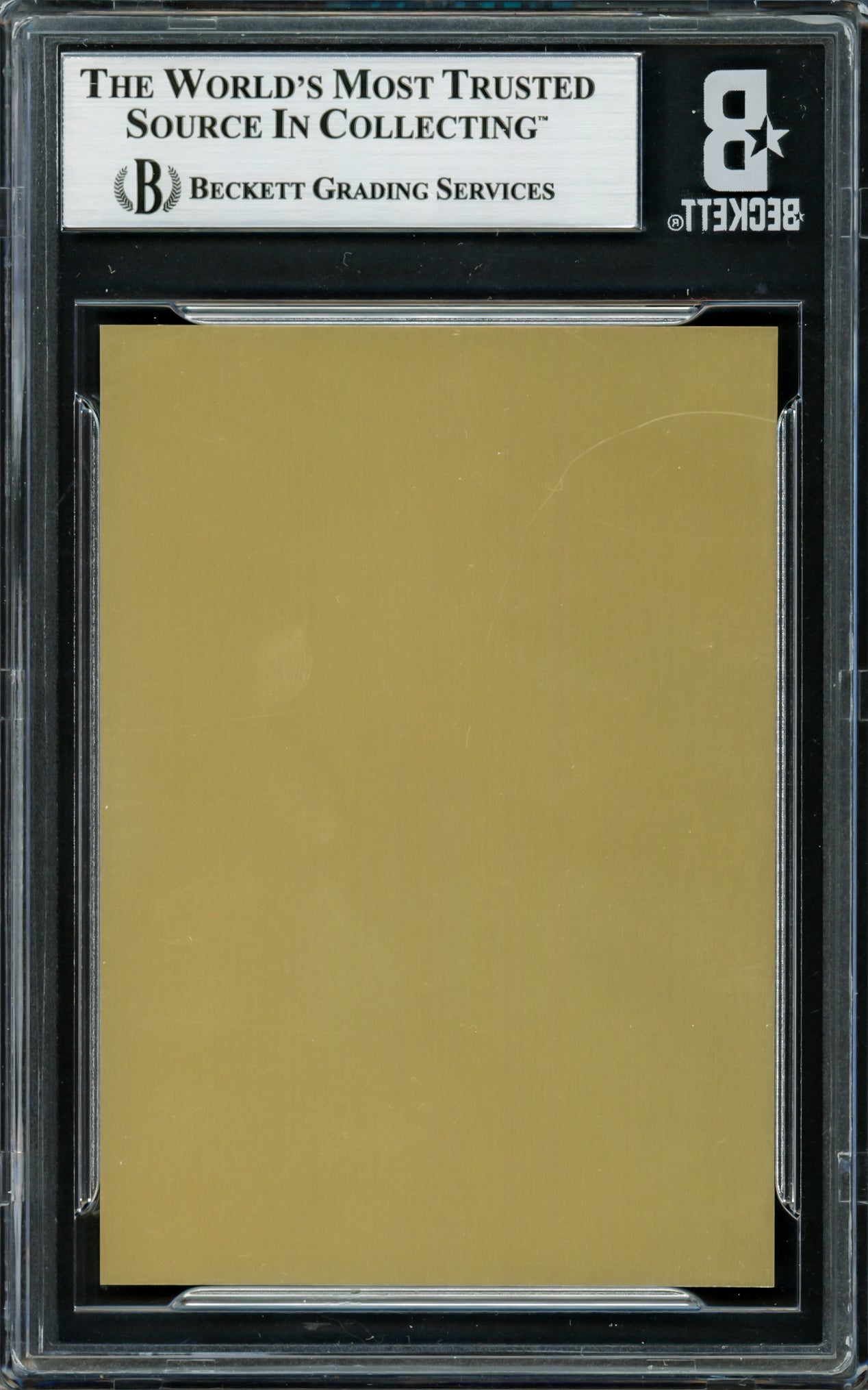 Carl Yastrzemski Autographed 1989 Hall of Fame Metallic Plaque Card Boston Red Sox Beckett BAS #16545855