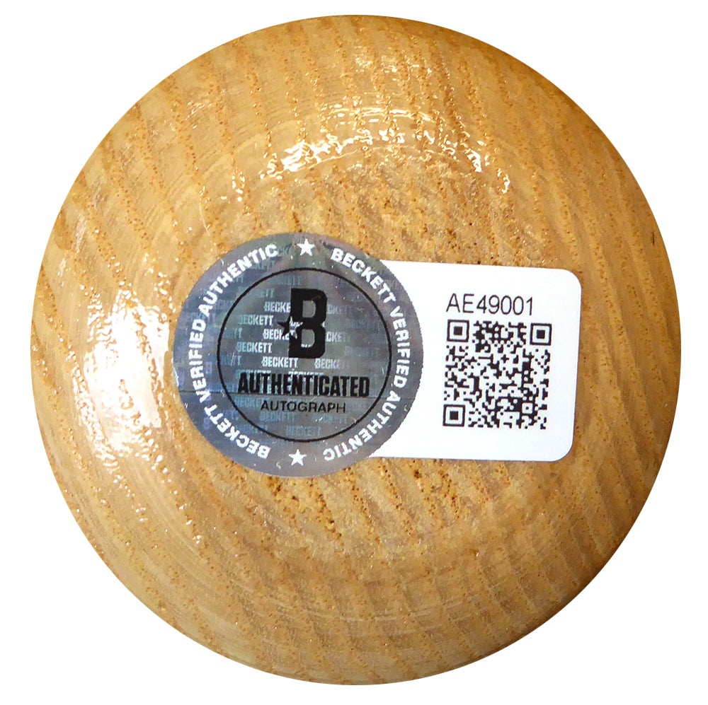 Willie Mays Autographed Adirondack Bat San Francisco Giants Beckett BAS QR #AE49001