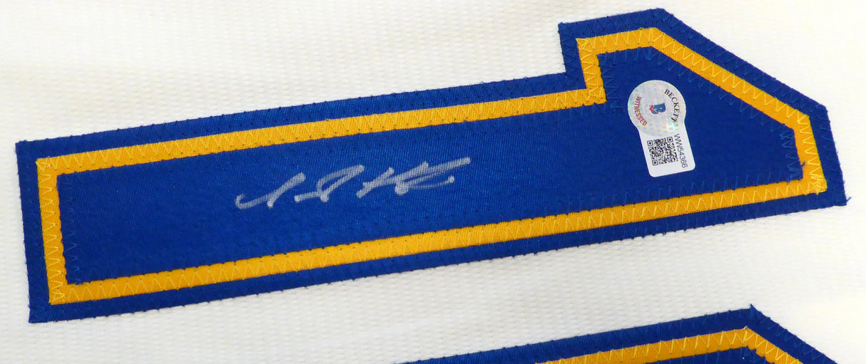 Seattle Mariners Jarred Kelenic Autographed Cream Nike Jersey Size XL Beckett BAS QR #WW54366