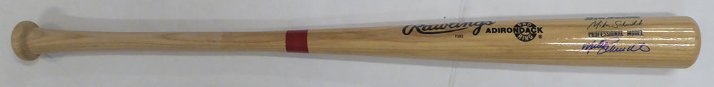 Mike Schmidt Autographed Rawlings Bat Philadelphia Phillies Beckett BAS QR #BU87129