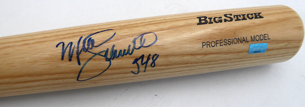 Mike Schmidt Autographed Rawlings Bat Philadelphia Phillies Beckett BAS QR #BU87150
