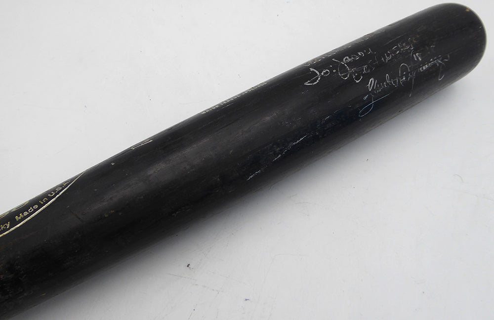 Sandy Alomar Jr. Autographed Louisville Slugger P72 Bat Cleveland Indians "To Jason Best Wishes" Beckett BAS QR #BU87146