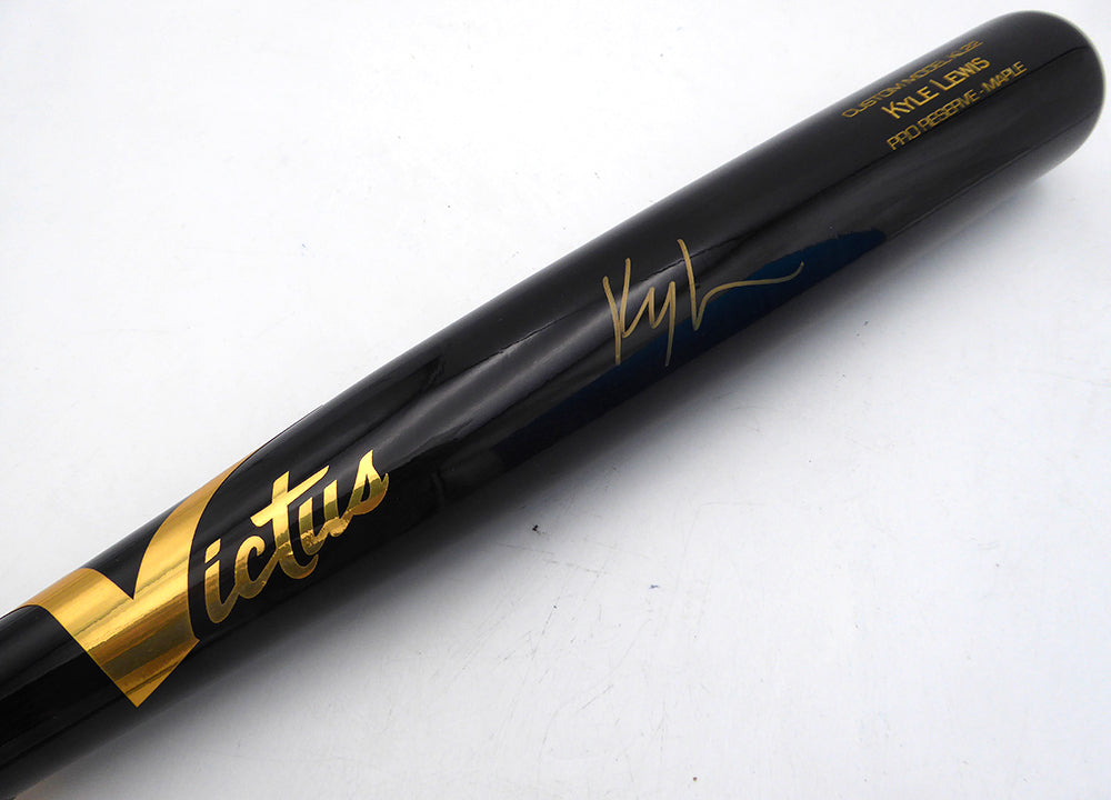 Kyle Lewis Autographed Victus Game Model Bat Seattle Mariners MLB Holo #VS686630