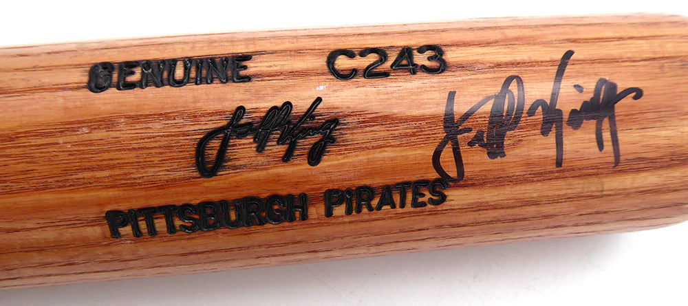 Jeff King Autographed Game Issued Louisville Slugger C243 Bat Pittsburgh Pirates SKU #261662