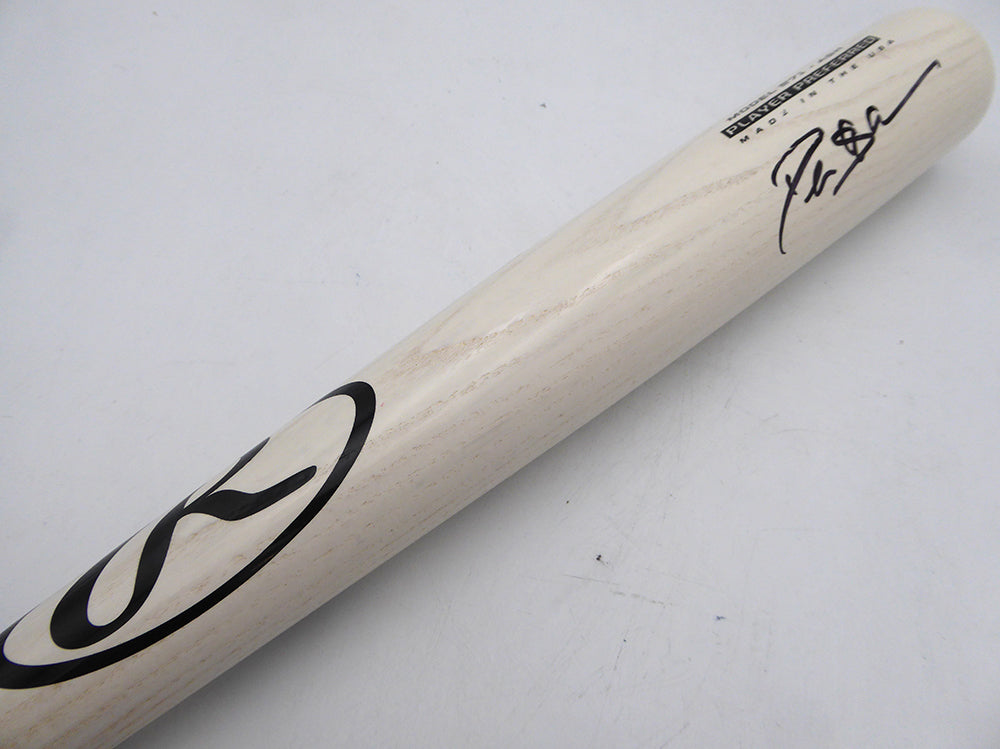Deion Sanders Autographed Rawlings Bat New York Yankees, Atlanta Braves Beckett BAS QR #M21496