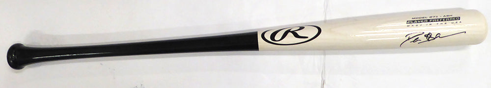 Deion Sanders Autographed Rawlings Bat New York Yankees, Atlanta Braves Beckett BAS QR #M21496