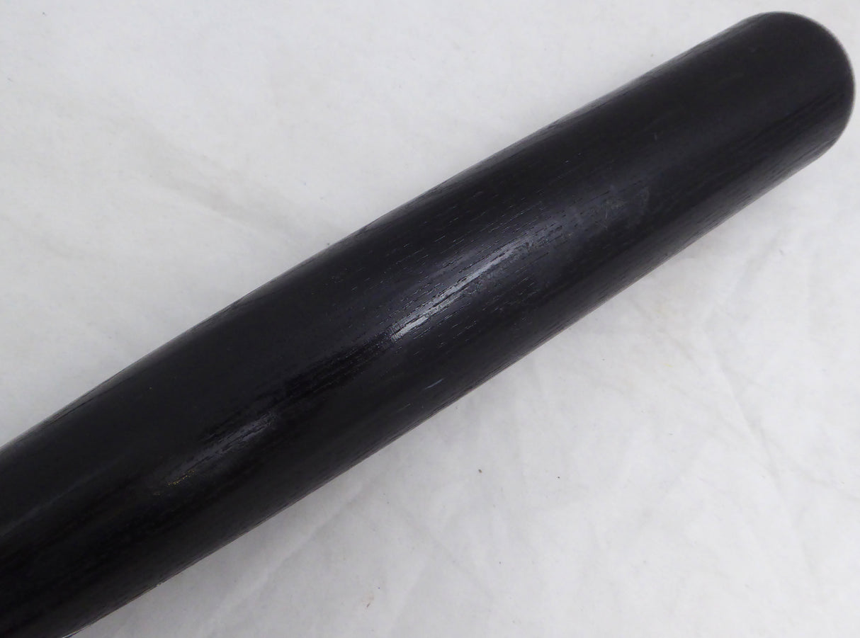 Henry Cotto Autographed Black Louisville Slugger Game Used Bat Seattle Mariners Light Use SKU #214071